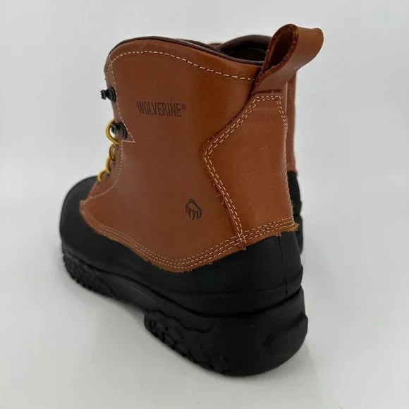 Wolverine Rival Waterproof Steel-Toe EH 6 Work Boots sz 14 Men's W05698 Leather